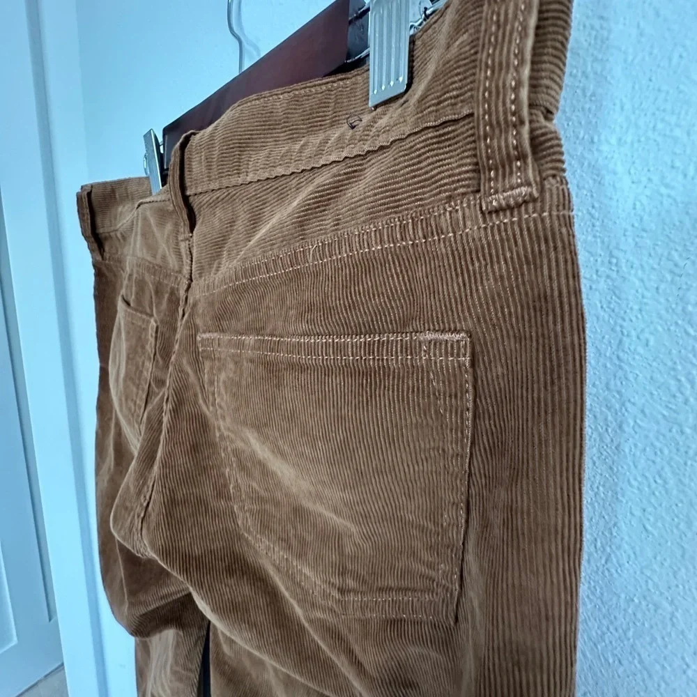 J. Crew Men's brown Corduroy Straight Leg Pants